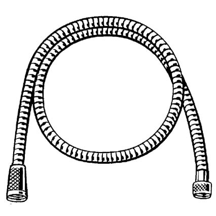 GROHE 22108000 - Flexible de douche VITALIOFLEX METAL LONG-LIFE 1500 mm chromé