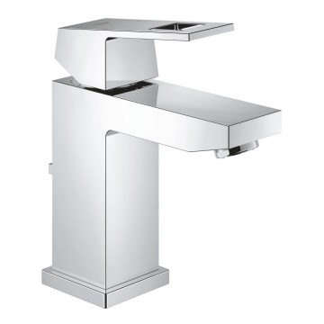 GROHE 2312700E - Wastafelmengkraan EUROCUBE maat S glanzend chroom