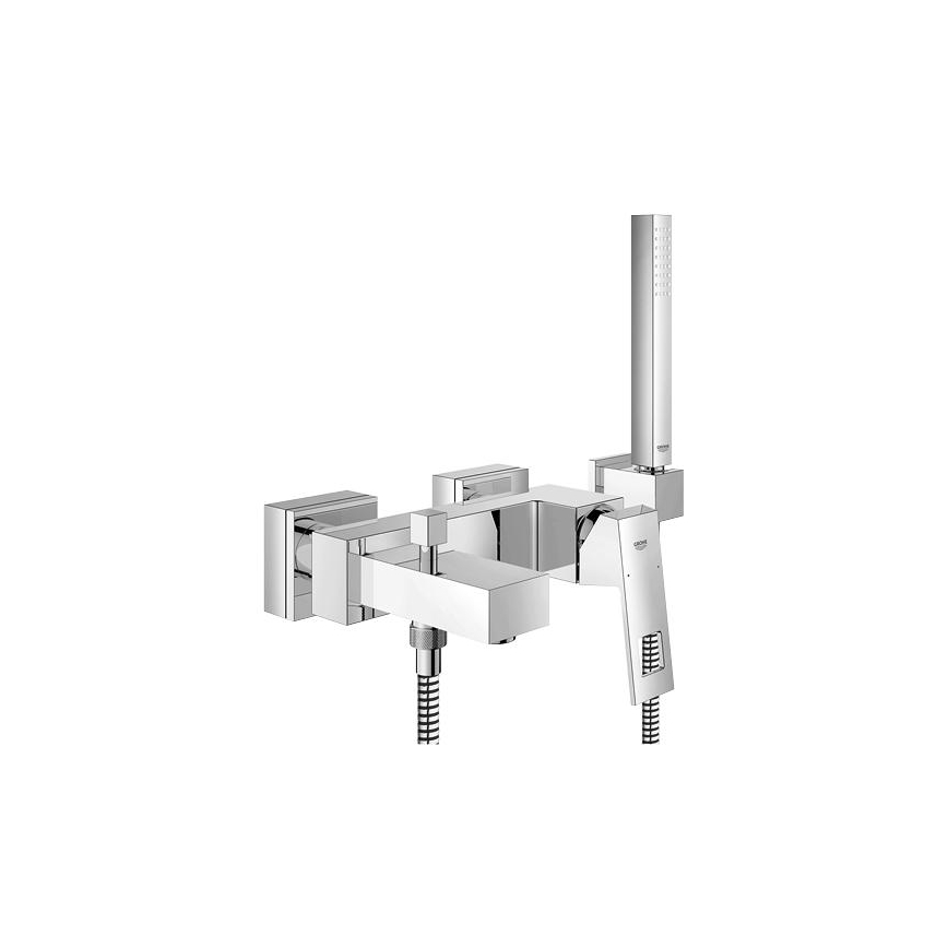 GROHE 23141000 - Badkraanset met EUROCUBE DN 15 badmengkraan, glanzend chroom