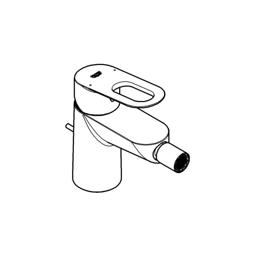 GROHE 23338000 - Mitigeur pour bidet BAULOOP chromé brillant