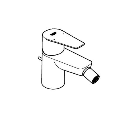 GROHE 23345001 - Bidetmengkraan START EDGE, glanzend chroom