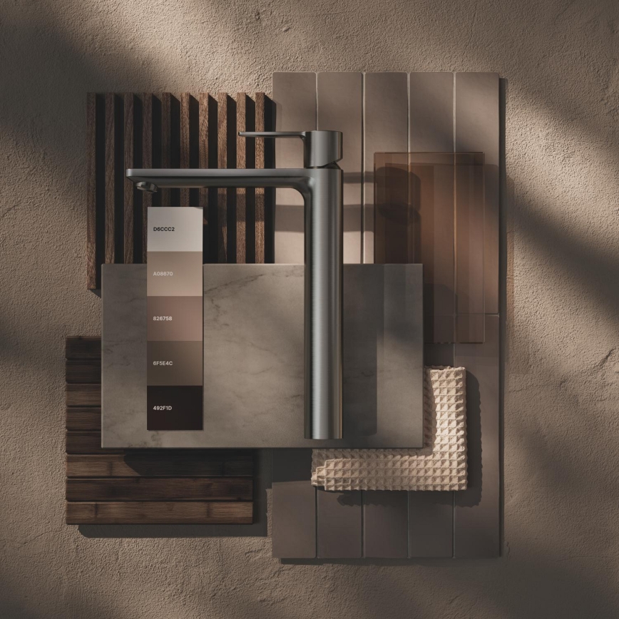 GROHE 23405AL1 - Wastafelmengkraan LINEARE maat XL grafiet