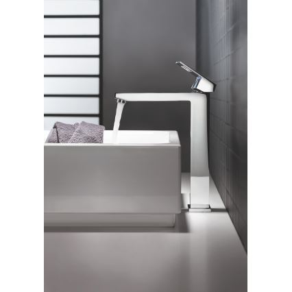 GROHE 23406000 - Wastafelkraan EUROCUBE, XL-formaat, glanzend chroom