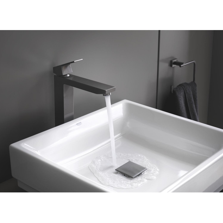 GROHE 23406AL0 - Wastafelmengkraan EUROCUBE, maat XL, grafiet