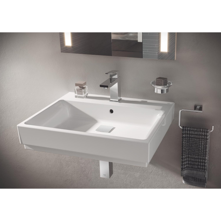 GROHE 23445000 - Mitigeur pour lavabo EUROCUBE taille M, finition chrome brillant