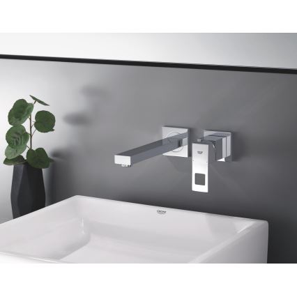GROHE 23447000 - Wastafelmengkraan EUROCUBE 231 mm glanzend chroom