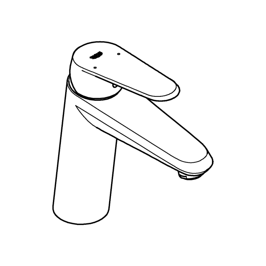 GROHE 23449002 - Mitigeur pour lavabo EURODISC COSMOPOLITAN taille M chromé