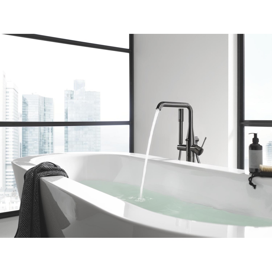GROHE 23491AL1 - Mitigeur de baignoire ESSENCE 277 mm graphite