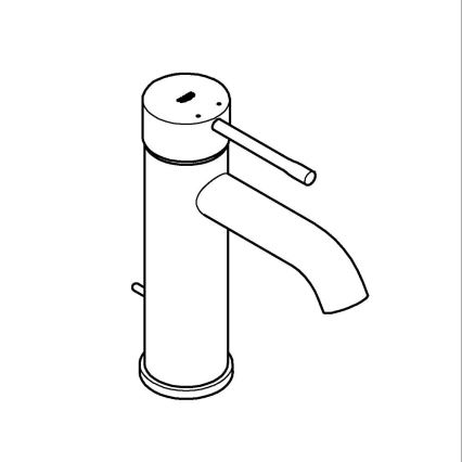 GROHE 23589001 - Mitigeur de lavabo ESSENCE taille S, chromé brillant