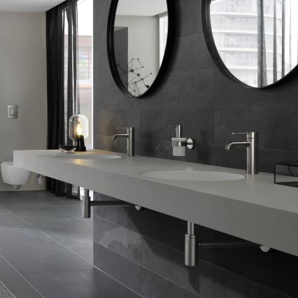 GROHE 23590DC1 - Mitigeur de lavabo ESSENCE taille S en acier inoxydable