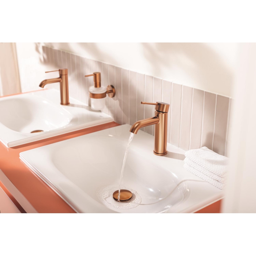 GROHE 23590DL1 - Wastafelkraan ESSENCE maat S koperkleurig