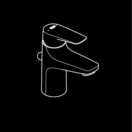 GROHE 23769000 - Mitigeur pour lavabo START FLOW, chrome brillant