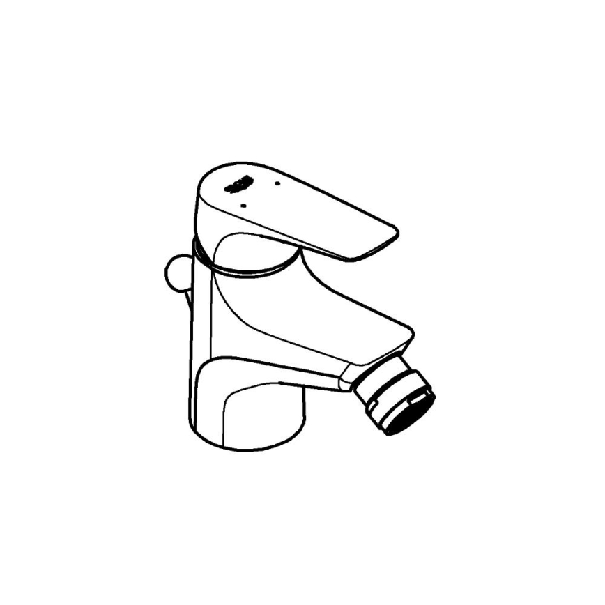 GROHE 23770000 - Mitigeur pour bidet START FLOW, chrome poli