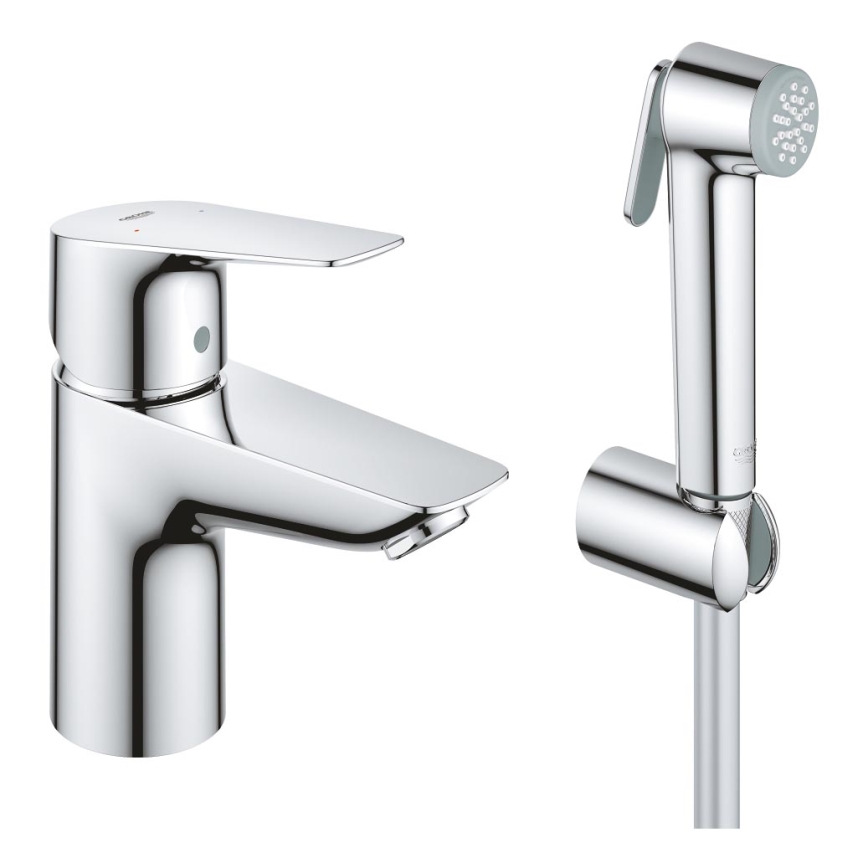GROHE 23773001 - Mitigeur de lavabo START EDGE, taille S, chrome brillant
