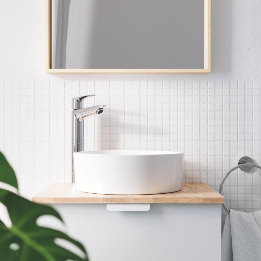 GROHE 23777001 - Mitigeur pour lavabo START EDGE, taille XL, chrome brillant