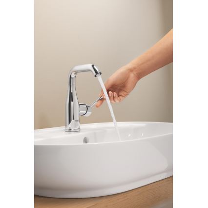 GROHE 23798001 - Mitigeur pour lavabo ESSENCE DN 15, taille M, chrome brillant
