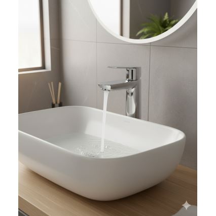 GROHE 23803000 - Wastafelmengkraan EUROSMART glanzend chroom