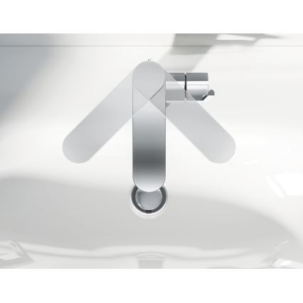 GROHE 23871003 - Wastafelmengkraan PLUS, maat M, glanzend chroom