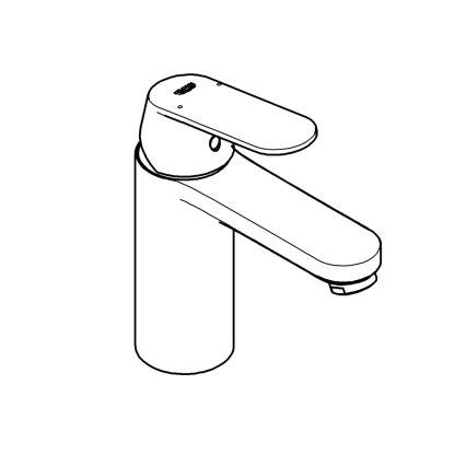 GROHE 23926000 - Mitigeur pour lavabo DN 15 taille M, chrome brillant