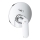 GROHE 24045000 - Mitigeur avec inverseur 2 voies EUROSMART, chrome brillant