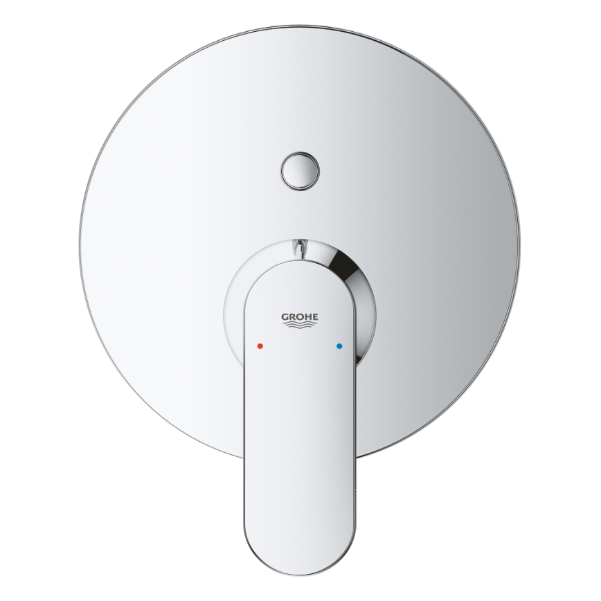 GROHE 24045000 - Mitigeur avec inverseur 2 voies EUROSMART, chrome brillant