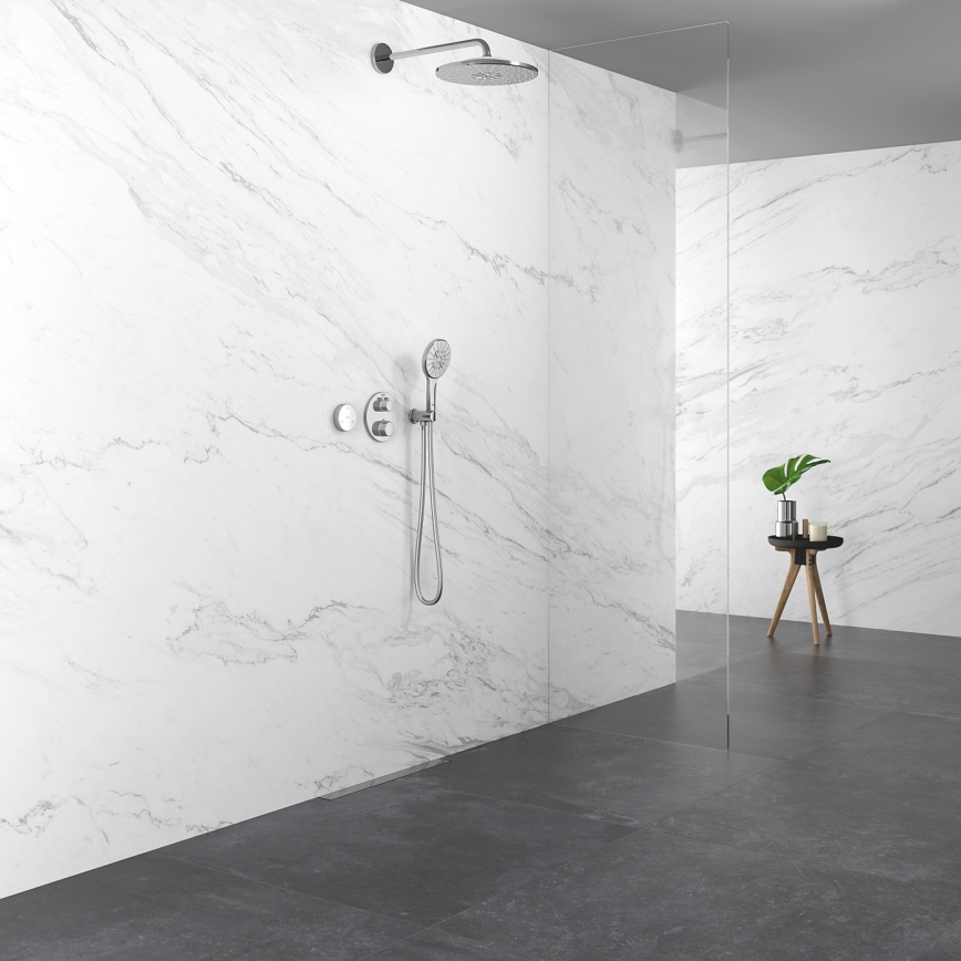 GROHE 24075000 - Thermostatische douchekraan GROHTHERM glanzend chroom