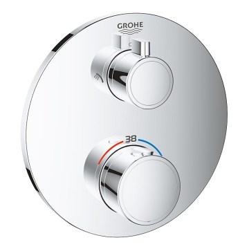 GROHE 24076000 - GROHTHERM thermostatische douchemengkraan, glanzend chroom