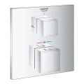 GROHE 24154000 - Mitigeur thermostatique GROHTHERM CUBE, chrome brillant