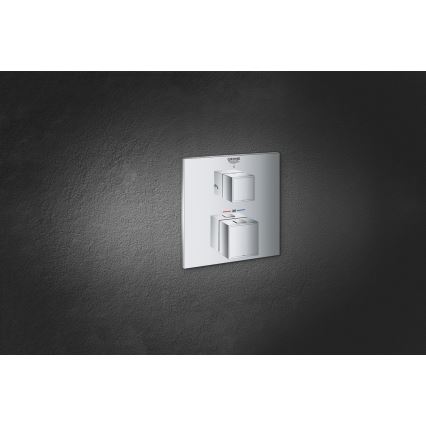 GROHE 24154000 - Thermostatische mengkraan GROHTHERM CUBE glanzend chroom
