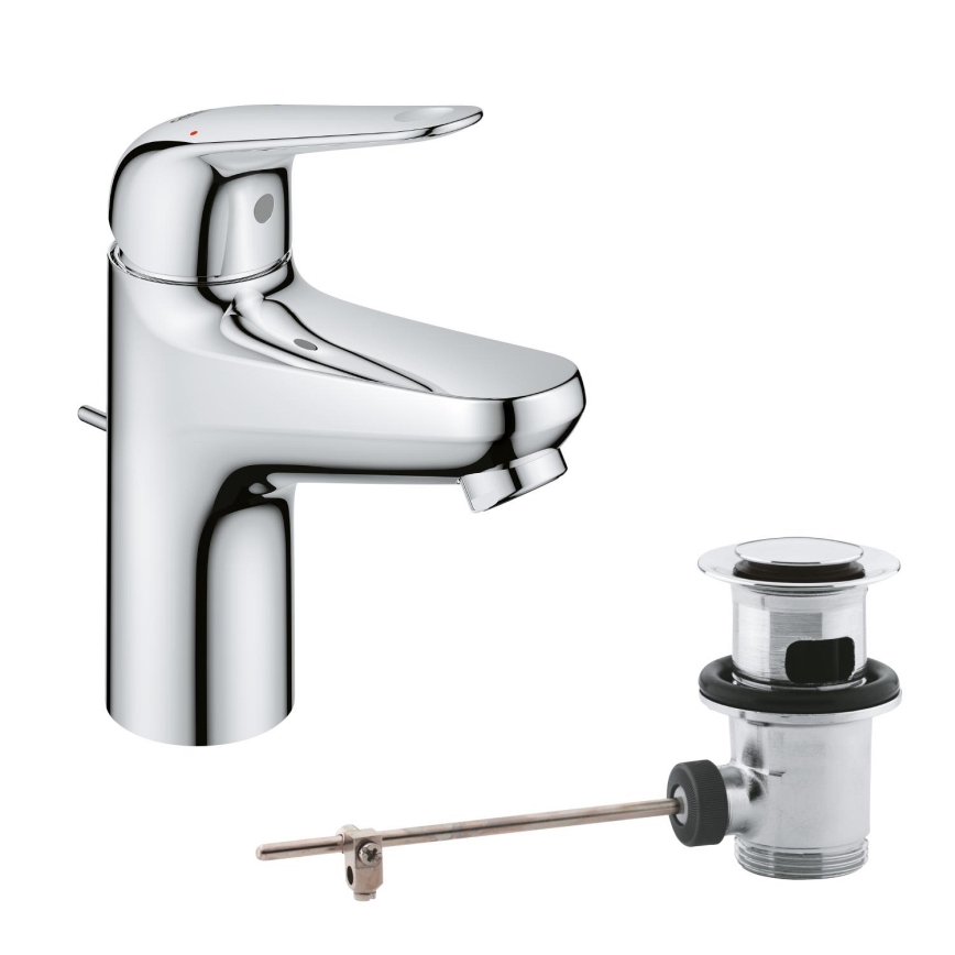 GROHE 24316001 - Wastafelkraan SWIFT DN 15 glanzend chroom