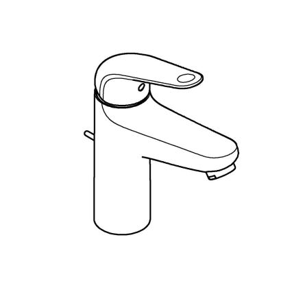 GROHE 24325001 - Wastafelmengkraan SWIFT DN 15 maat M glanzend chroom