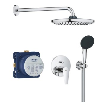 GROHE 25293000 - Doucheset START EDGE 250 mm glanzend chroom