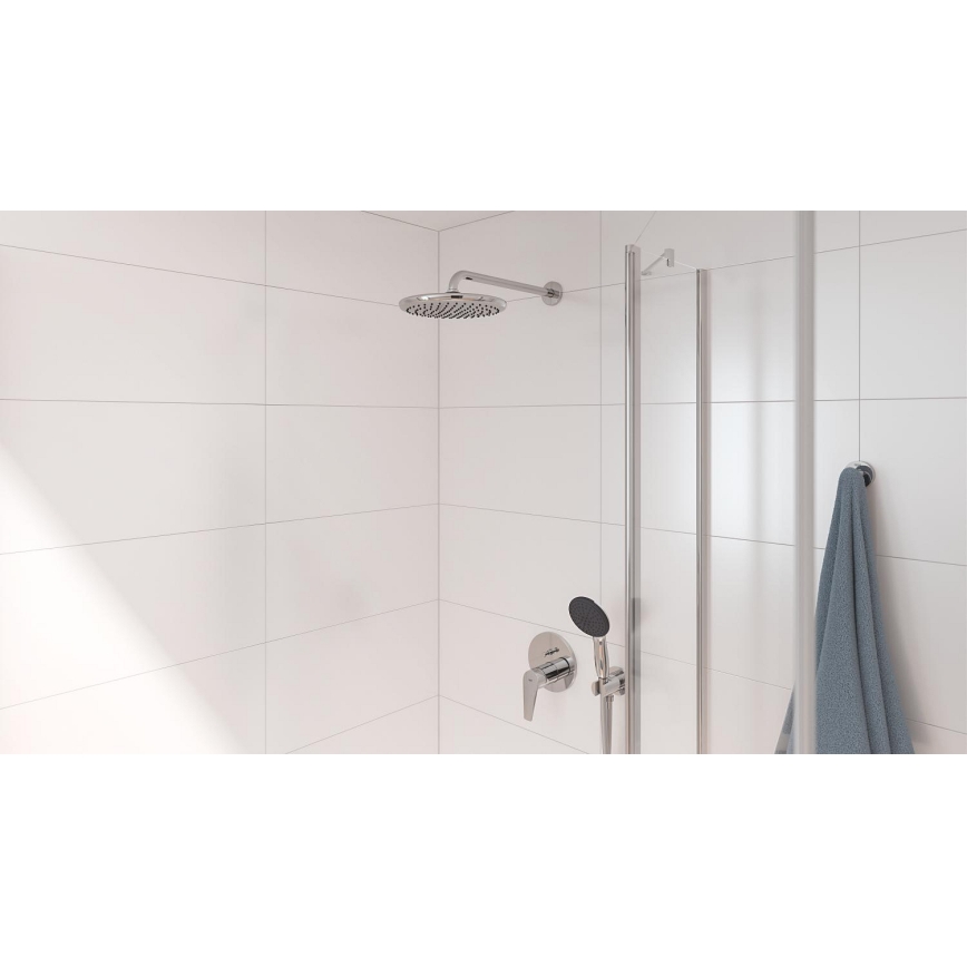 GROHE 25293000 - Ensemble de douche START EDGE 250 mm chrome brillant