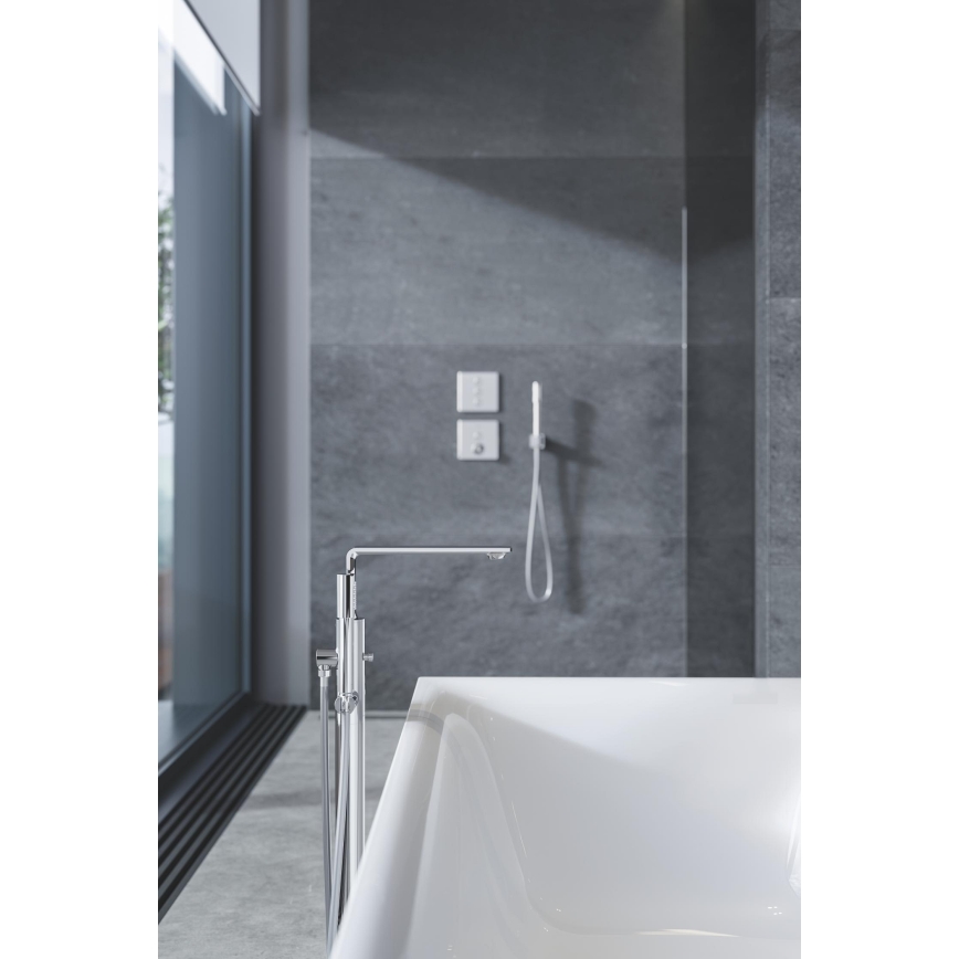 GROHE 26370000 - Coude mural EUPHORIA CUBE DN 15 chromé brillant
