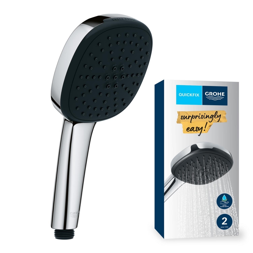 GROHE 26397001 - Douchette à main VITALIO COMFORT 110 110 mm chrome brillant