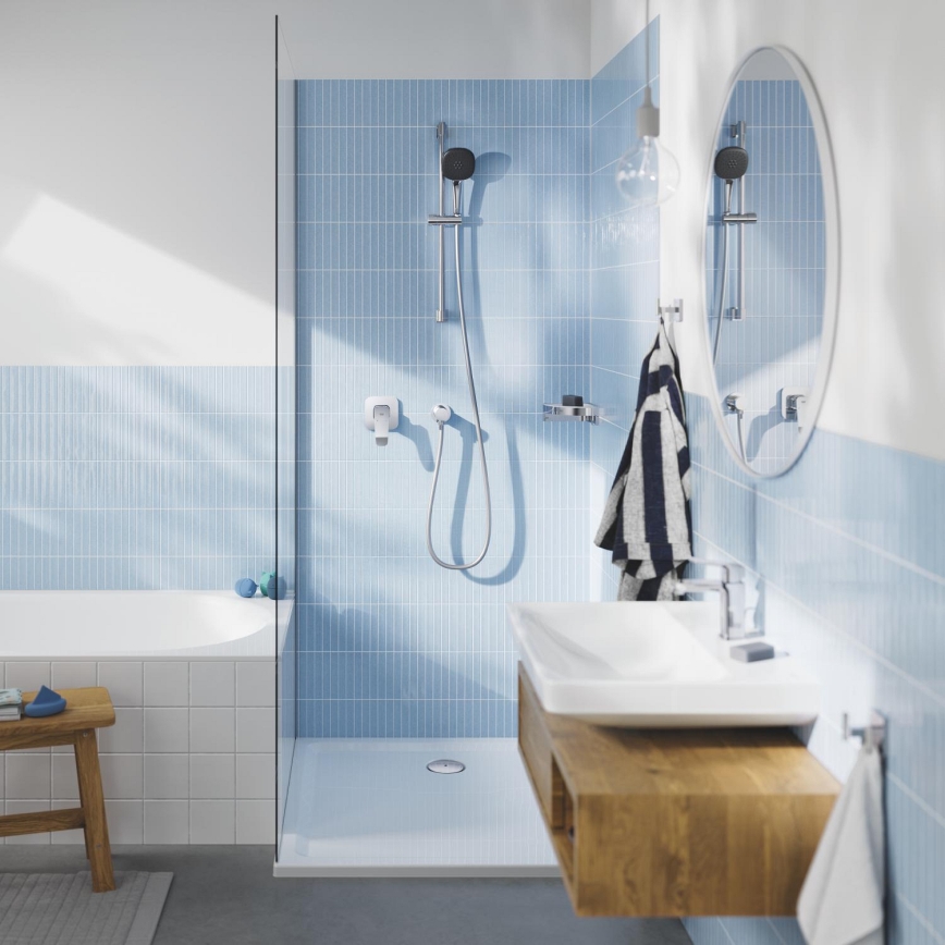 GROHE 2639810E - Ensemble de douche VITALIO COMFORT 110 600 mm chromé brillant