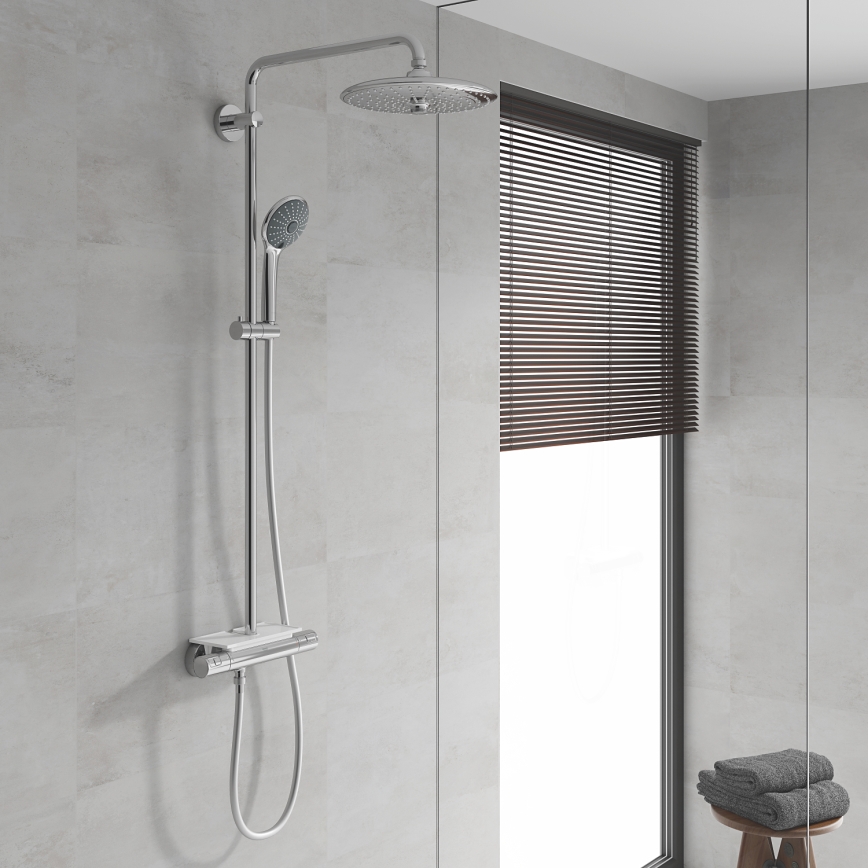 GROHE 26403001 - Douchesysteem VITALIO JOY 260 450 mm, glanzend chroom