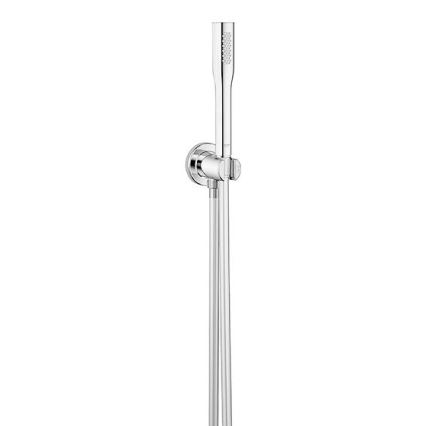 GROHE 26404000 - Douchette à main STICK avec flexible et support, chromé brillant