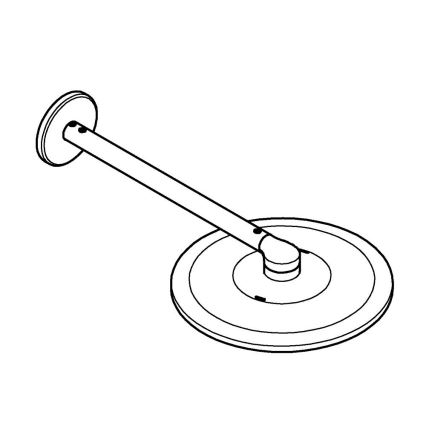 GROHE 26475000 - Tête de douche RAINSHOWER SMARTACTIVE 310 mm chromé brillant