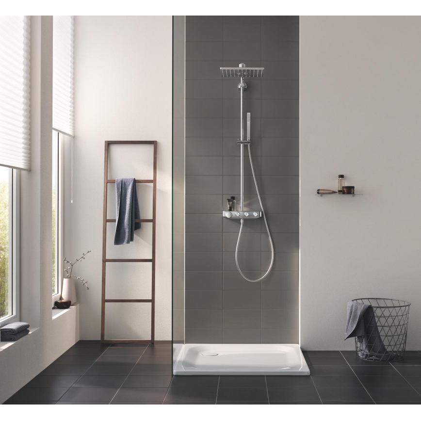 GROHE 26508000 - Douchesysteem EUPHORIA SMARTCONTROL 310 CUBE, glanzend chroom