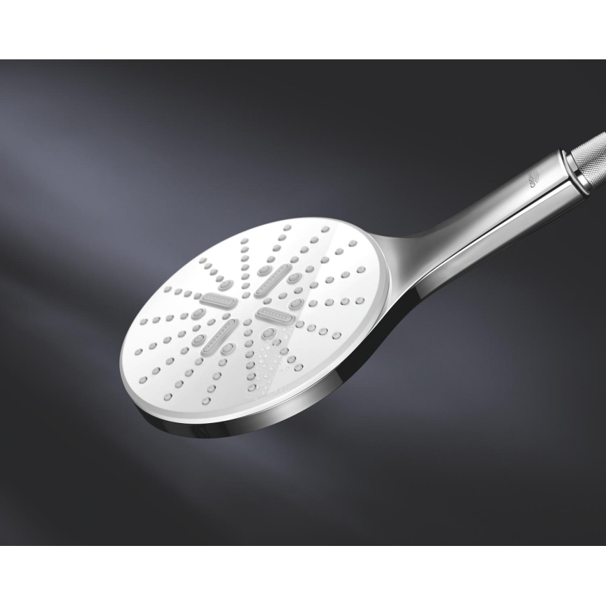 GROHE 26554LS0 - Douchette à main RAINSHOWER SMARTACTIVE 150 mm chrome brillant