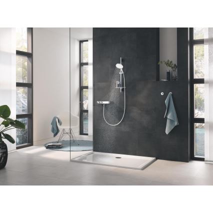 GROHE 26554LS0 - Douchette à main RAINSHOWER SMARTACTIVE 150 mm chrome brillant