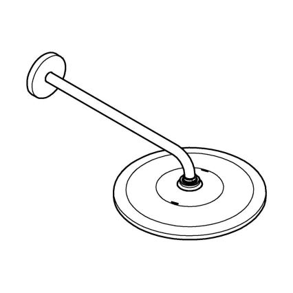GROHE 26558000 - Set met hoofddouche RAINSHOWER MONO 310 422 mm glanzend chroom