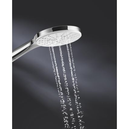 GROHE 26574LS0 - Douchette à main RAINSHOWER SMARTACTIVE 130 mm blanche