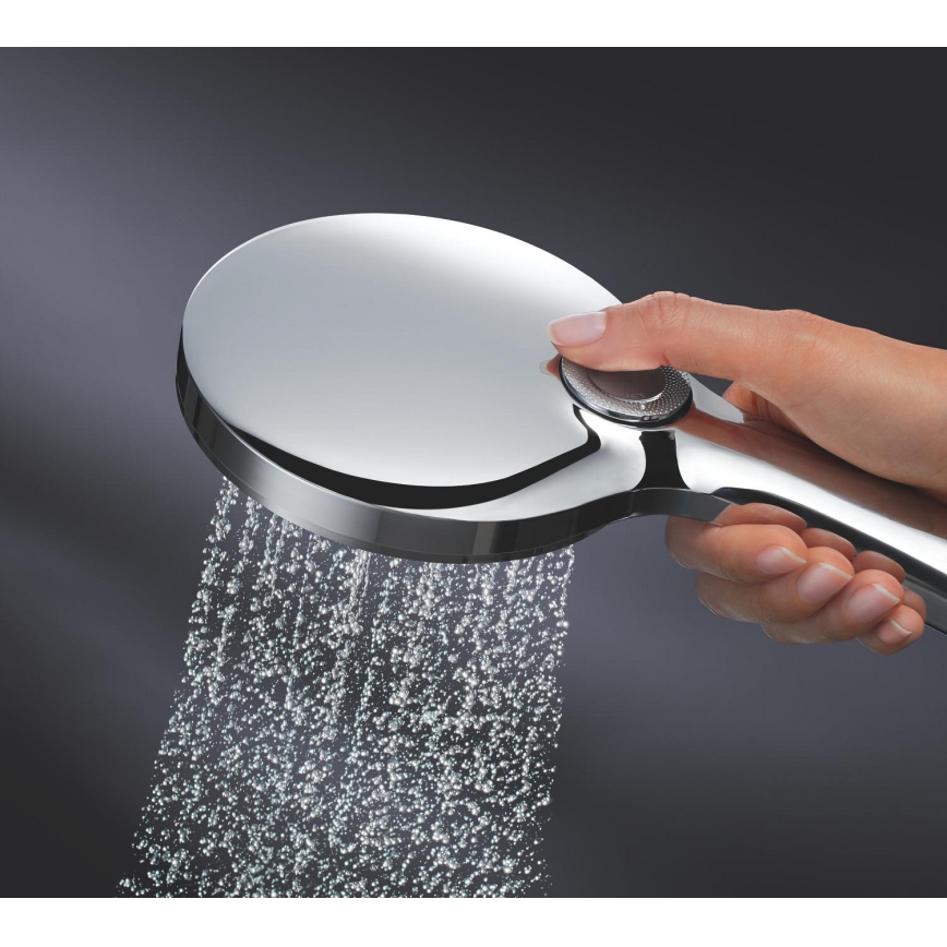 GROHE 26574LS0 - Douchette à main RAINSHOWER SMARTACTIVE 130 mm blanche