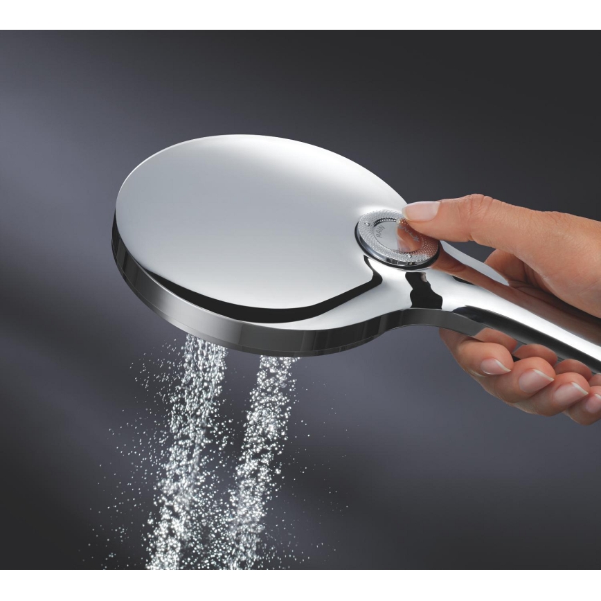 GROHE 26574LS0 - Douchette à main RAINSHOWER SMARTACTIVE 130 mm blanche