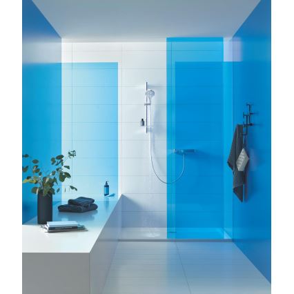 GROHE 26575000 - RAINSHOWER SMARTACTIVE 130 600 mm doucheset glanzend chroom