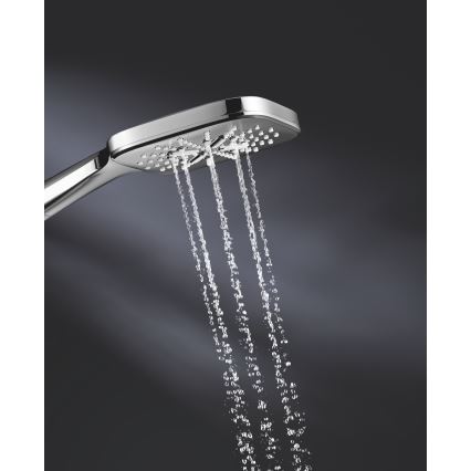 GROHE 26582000 - Handdouche RAINSHOWER SMARTACTIVE 130 CUBE glanzend chroom