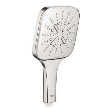 GROHE 26582DC0 - Douchette à main RAINSHOWER SMARTACTIVE 130 CUBE en inox