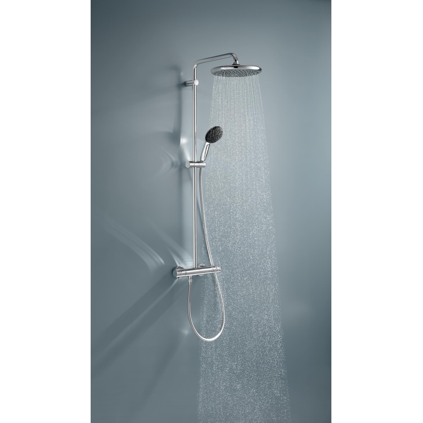 GROHE 26677001 - Système de douche VITALIO START SYSTEM 250, chrome brillant